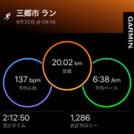 ２０ｋｍ走で感じたジョギングの大切さ。